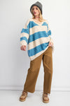 Rugby Stripe Knit Sweater