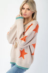 Star Knit Sweater