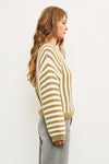 Striped Moss Sweater