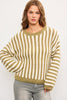 Striped Moss Sweater