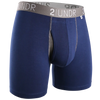 2UNDR Swing Shift Boxer in Navy/Grey