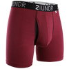 2UNDR Swing Shift Boxer in Burgundy