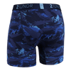 2UNDR Swing Shift Boxer in Blue Storm