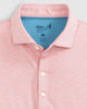 Johnnie-O Michael Striped Jersey Performance Polo