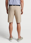 Peter Millar Shackleford Performance Hybrid Short in Beechwood