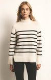 Z Supply Fin Stripe Turtleneck Sweater