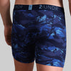 2UNDR Swing Shift Boxer in Blue Storm