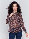 Charlie B Voile Blouse