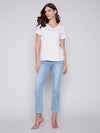 Charlie B Linen Tee Shirt