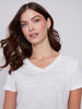 Charlie B Linen Tee Shirt