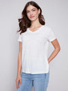 Charlie B Linen Tee Shirt