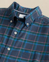 Southern Tide Jekyll Plaid Skipjack Long Sleeve Sport Shirt