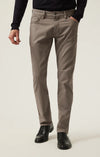 34 Heritage Courage Straight Leg Pants in Taupe Coolmax