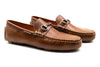 Martin Dingman Monte Carlo Saddle Leather Horse Bit Driving Loafers