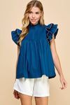 Ruffle My Feathers Top