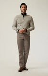 34 Heritage Charisma Relaxed Straight Pants in Taupe Coolmax